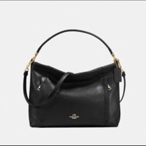 Coach Black Scout Hobo